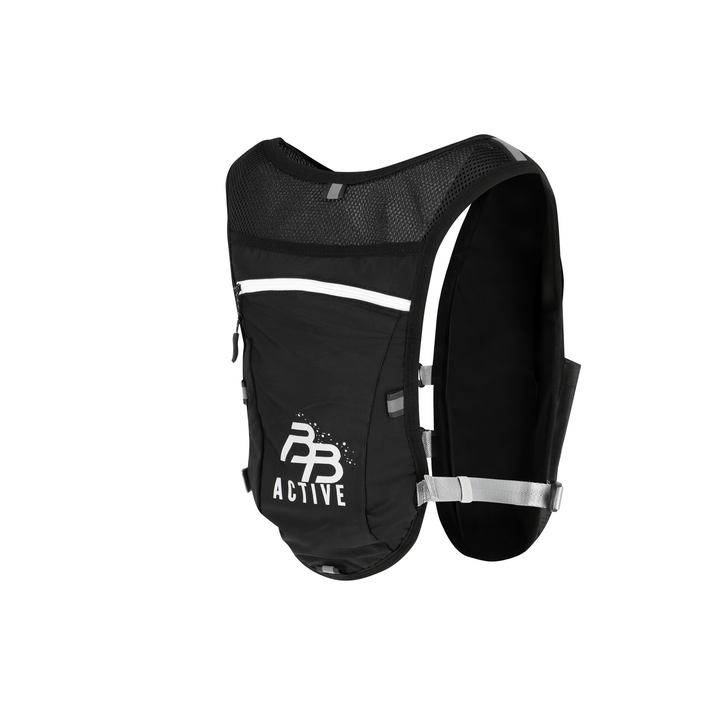 BB Active - hardloopvest met drinkhouder - telefoonhouder - Running vest - soft flask - drinken - Waterzak - Onesize - Reflecterend - Camelbak